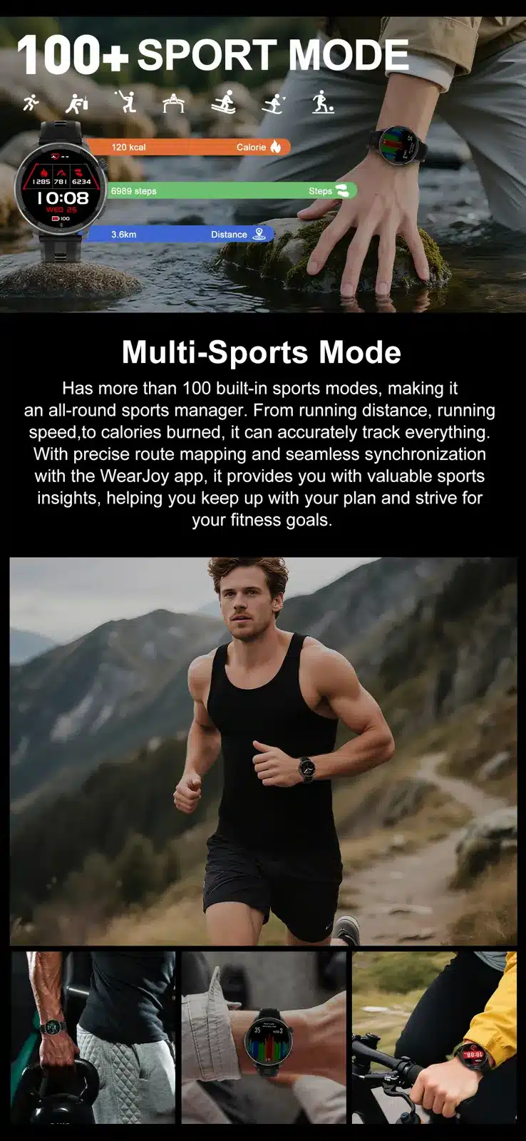 DTG6 GPS smart watch detail image 12