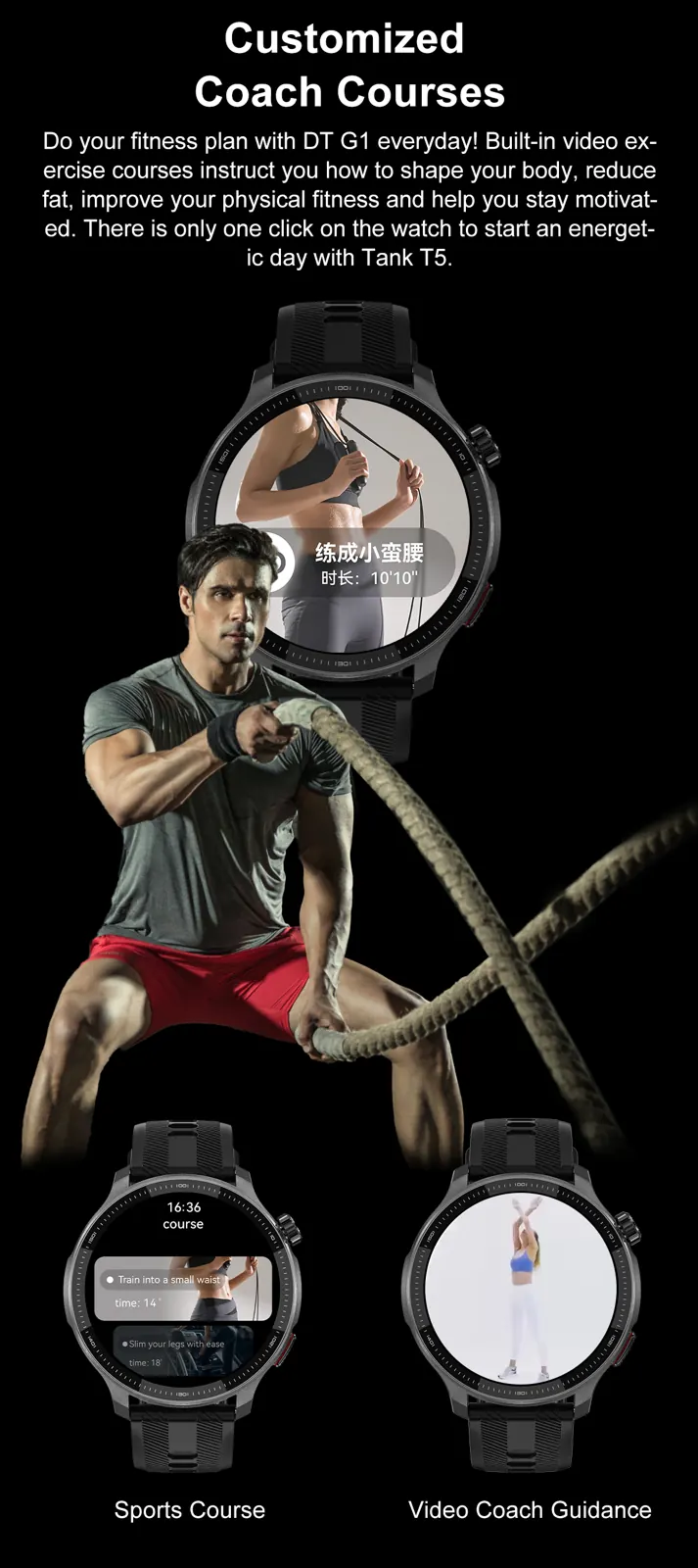 DTG6 GPS smart watch detail image 14
