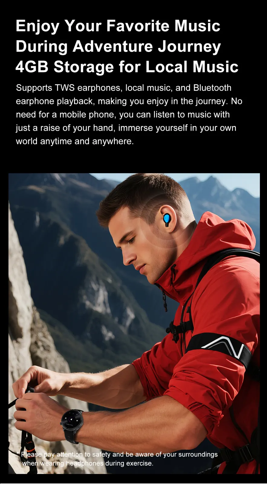DTG6 GPS smart watch detail image 15