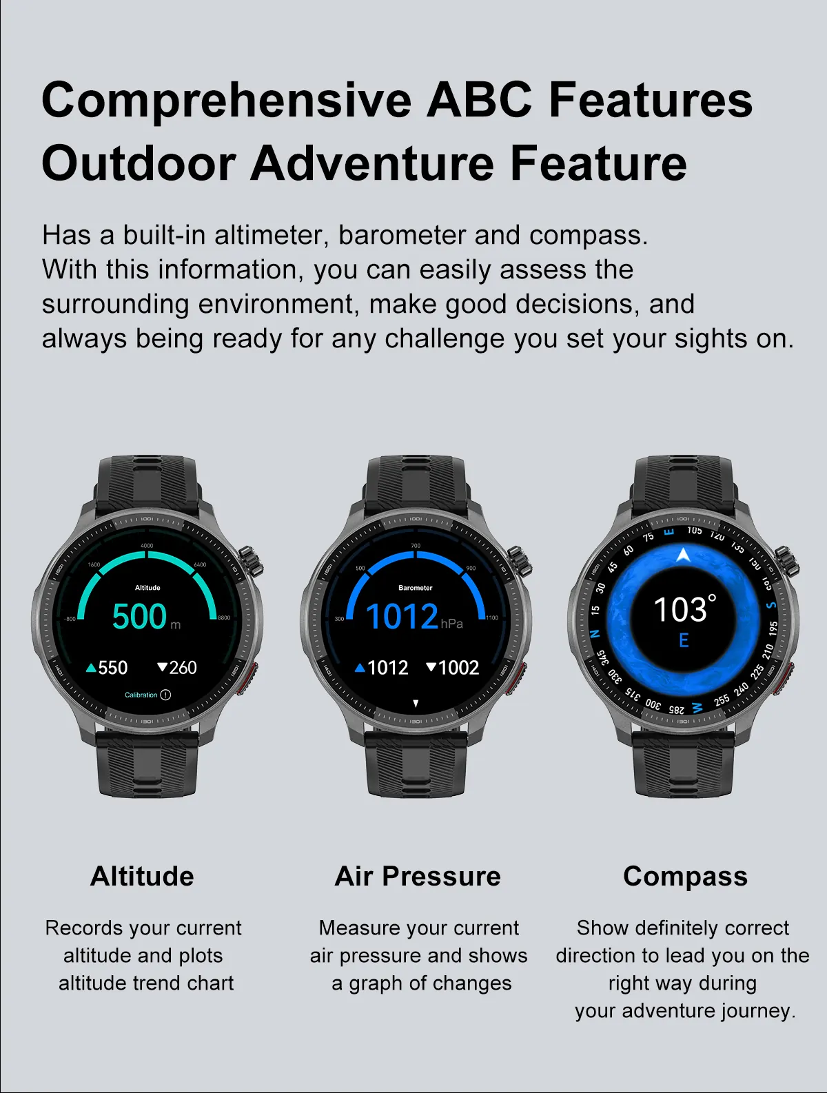 DTG6 GPS smart watch detail image 16
