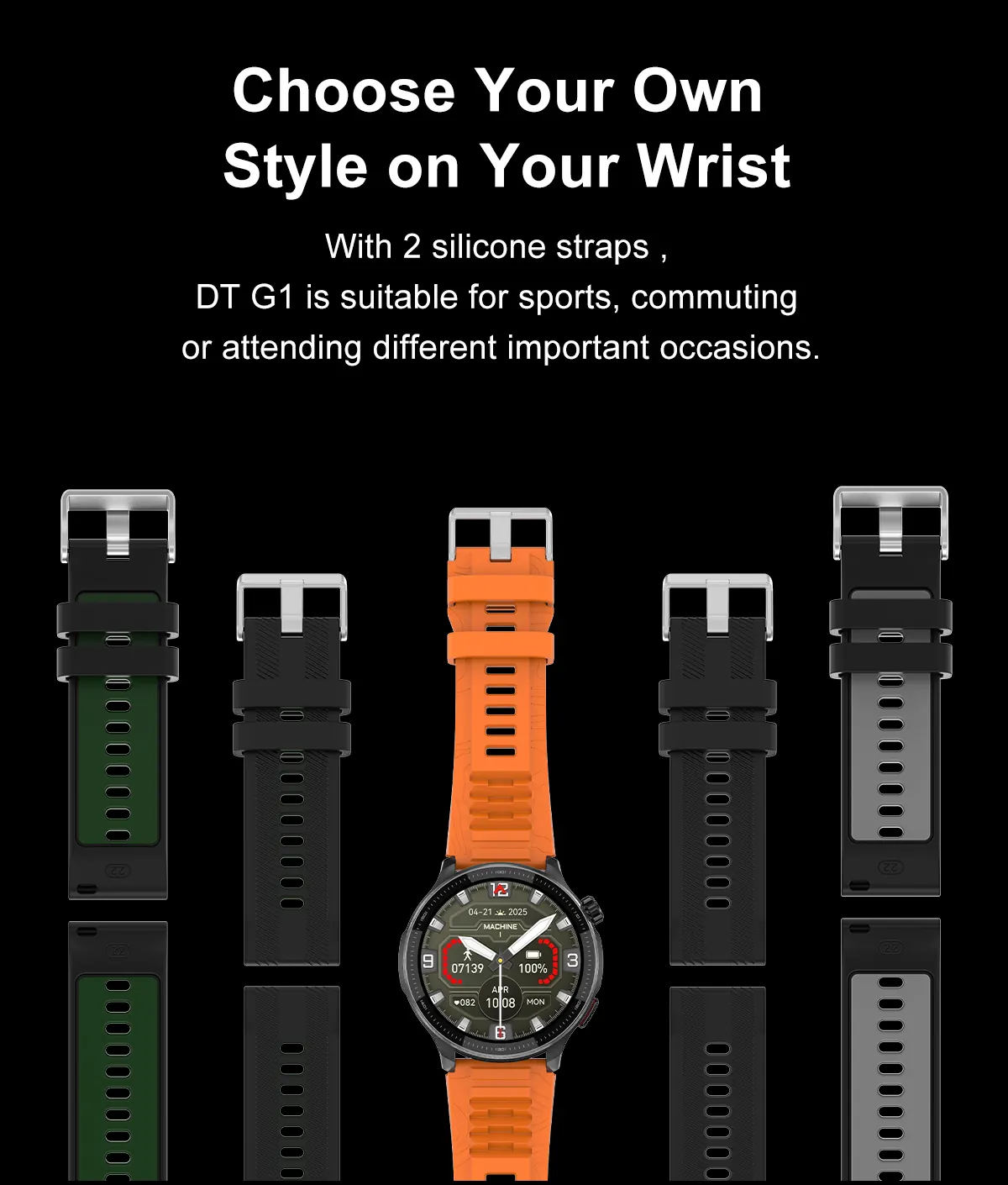 DTG6 GPS smart watch detail image 18