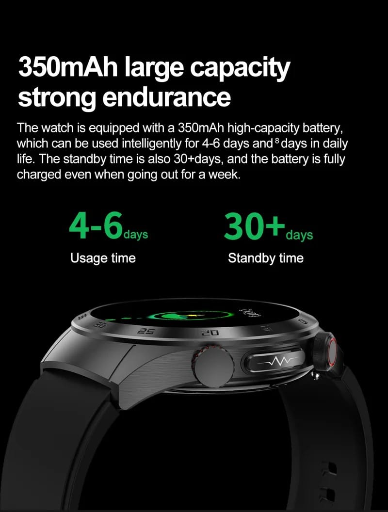E800 Silicone Strap AMOLED Smart Watch - detail 23