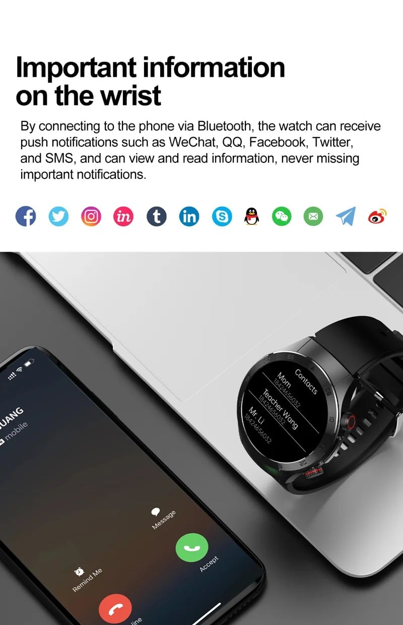 E800 Silicone Strap AMOLED Smart Watch - detail 25