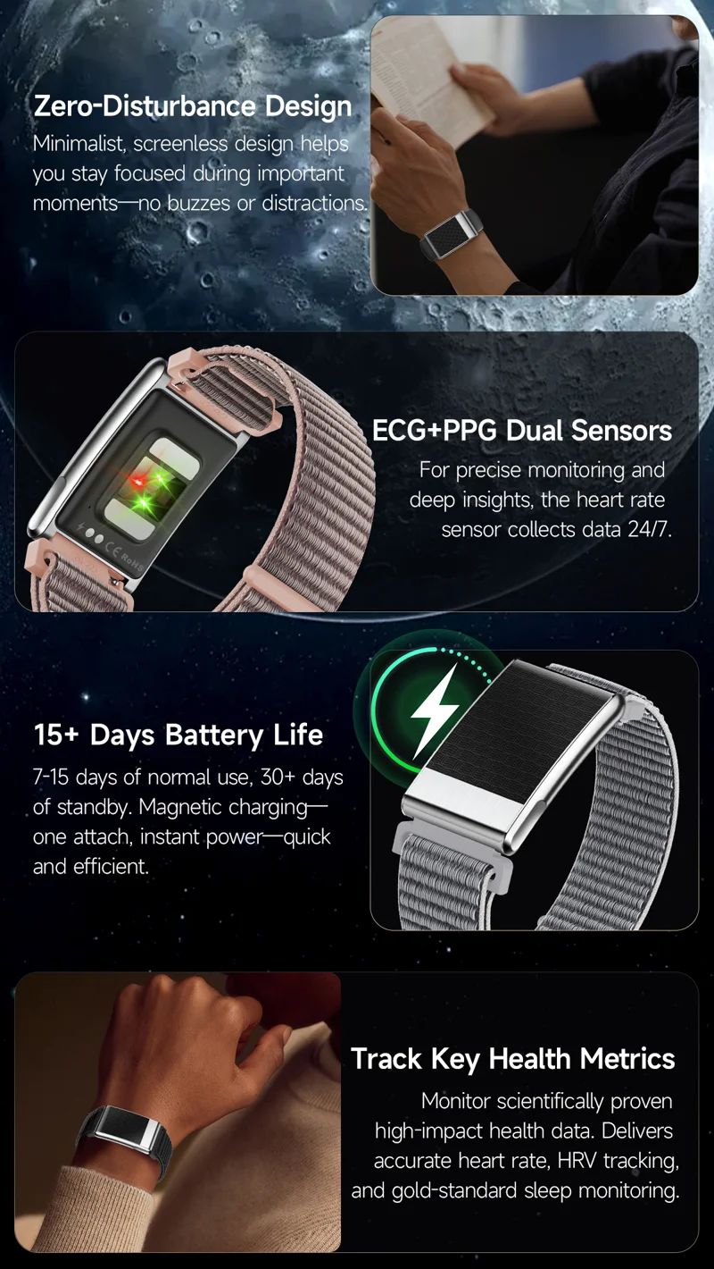 E900 Screenless Fitness Smart Band - detail 04