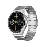1.3-Inch IP68 Bluetooth Call Smart Watch with Bamboo Steel Band and NFC | EDA0056477-WearableMaster