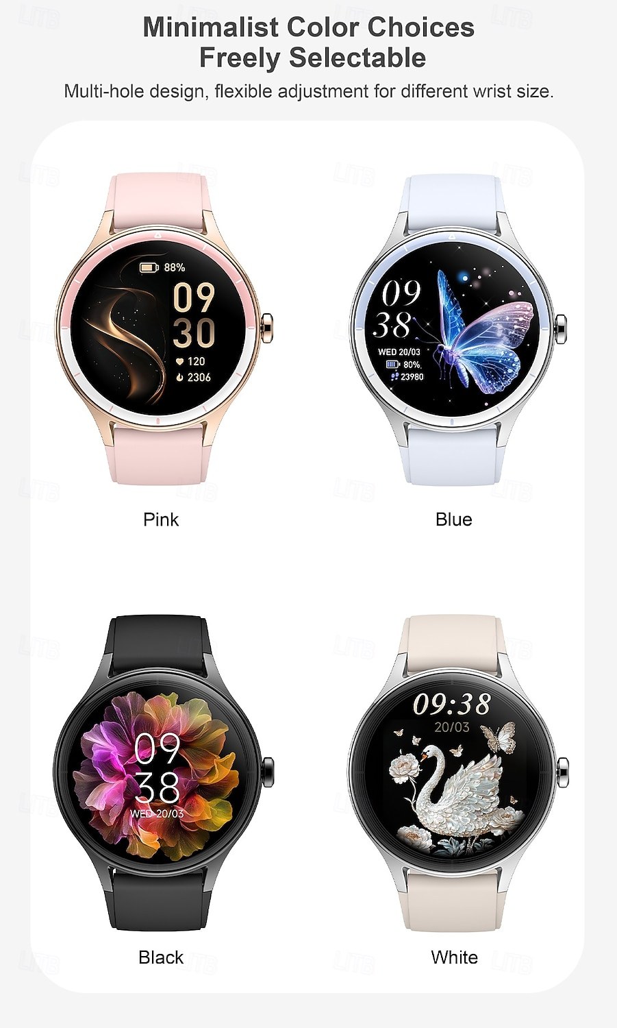 DR06 Elegant Round Smart Watch - detail 03