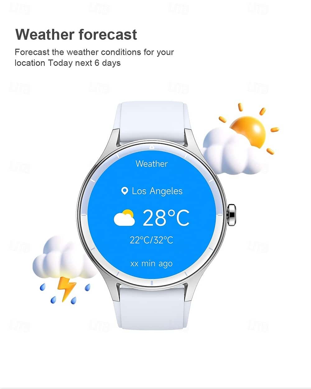 DR06 Elegant Round Smart Watch - detail 09