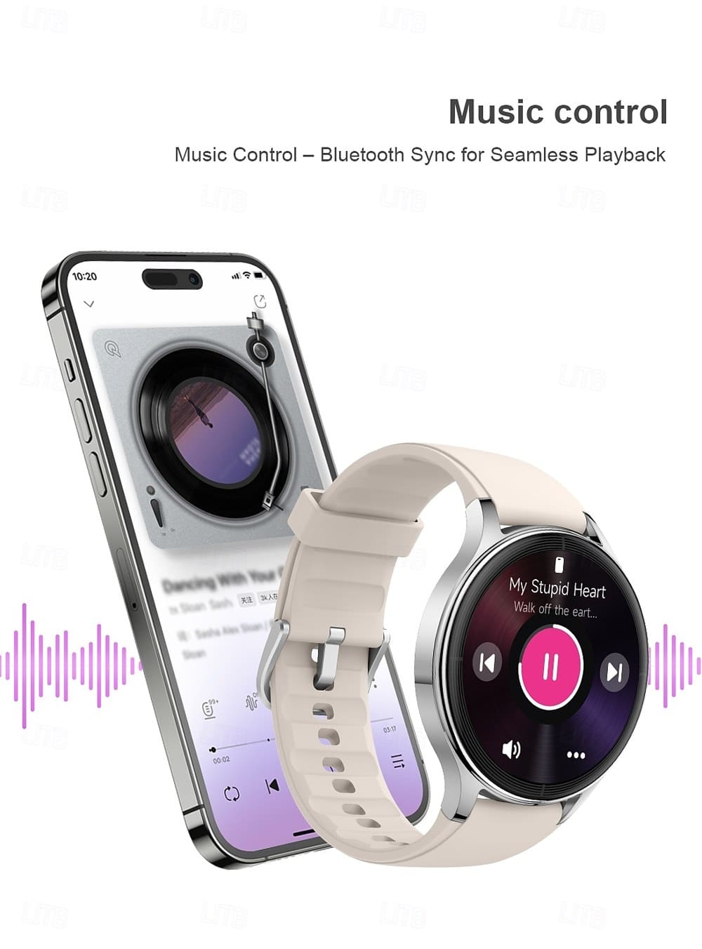 DR06 Elegant Round Smart Watch - detail 10