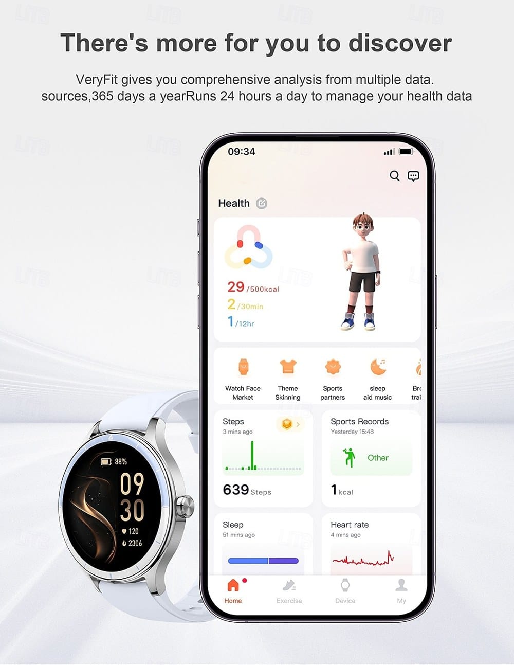 DR06 Elegant Round Smart Watch - detail 14