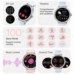 DR06 Elegant Round Smart Watch - gallery 10