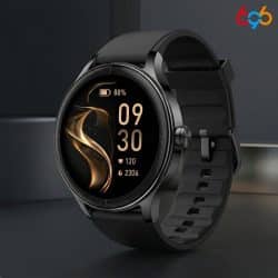 DR06 Elegant Round Smart Watch - variant black