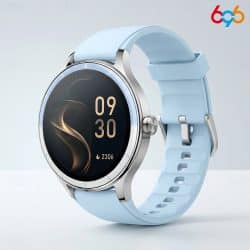 DR06 Elegant Round Smart Watch - variant blue