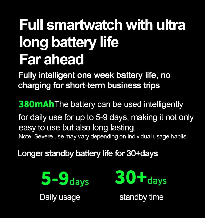 ET280 Leather Strap AMOLED Smart Watch - detail 24