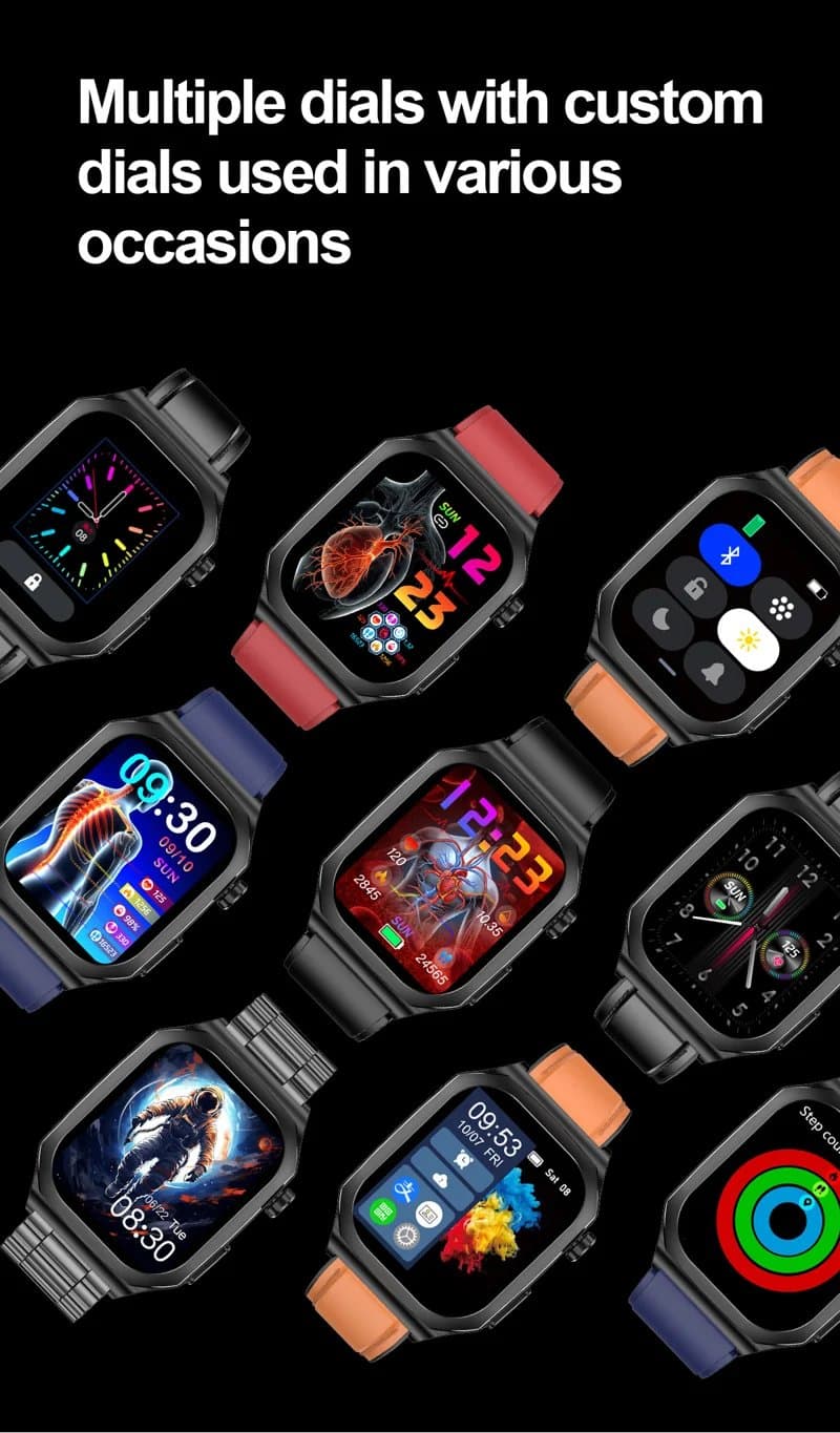 ET280 Leather Strap AMOLED Smart Watch - detail 28