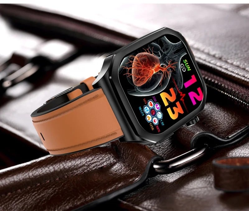 ET280 Leather Strap AMOLED Smart Watch - detail 31