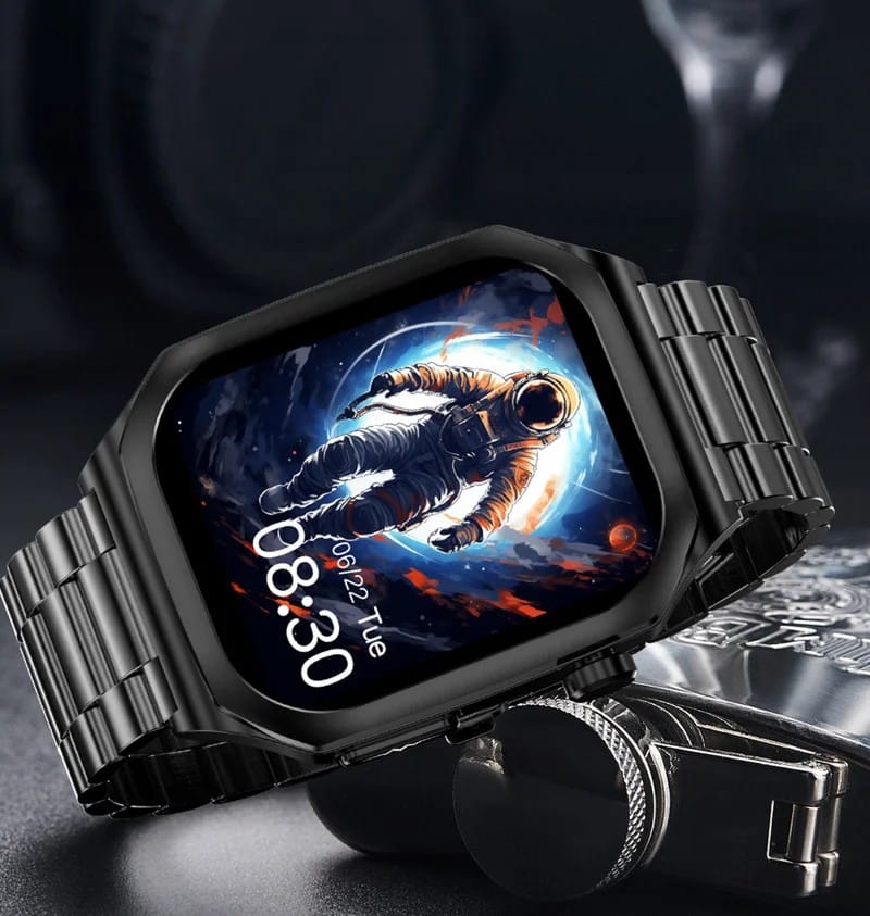 ET280 Leather Strap AMOLED Smart Watch - detail 32