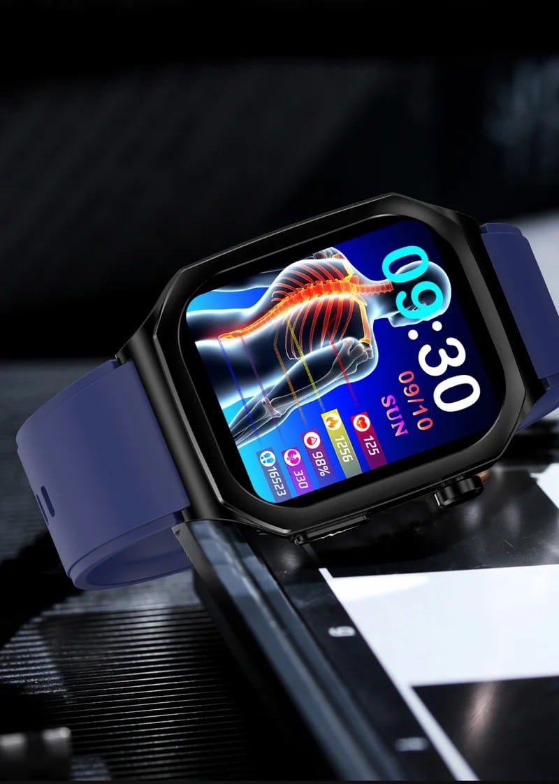 ET280 Leather Strap AMOLED Smart Watch - detail 34