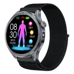 ET472 1.53-Inch ECG Smart Watch with AI GPT Assistant, Built-In Flashlight, Bluetooth Calling, IP68 and Wellness Trends