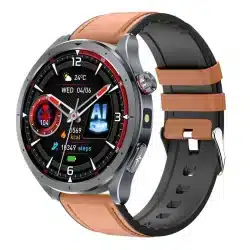 ET472 1.53-Inch ECG Smart Watch with AI GPT Assistant, Built-In Flashlight, Bluetooth Calling, IP68 and Wellness Trends - Image 3