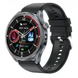 ET472 1.53-Inch ECG Smart Watch with AI GPT Assistant, Built-In Flashlight, Bluetooth Calling, IP68 and Wellness Trends - Image 4