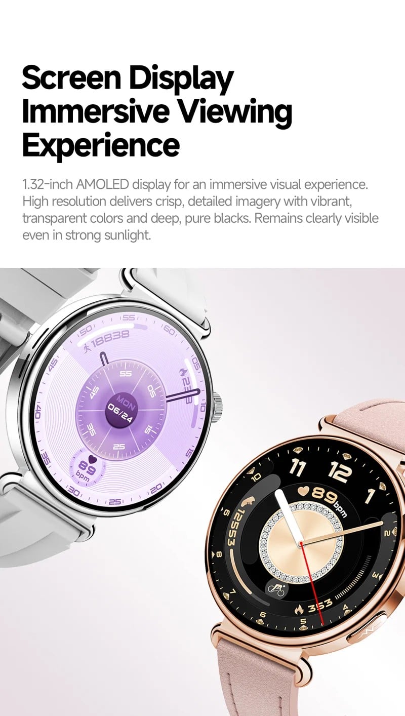 ET493 AMOLED Health Smart Watch - detail 01