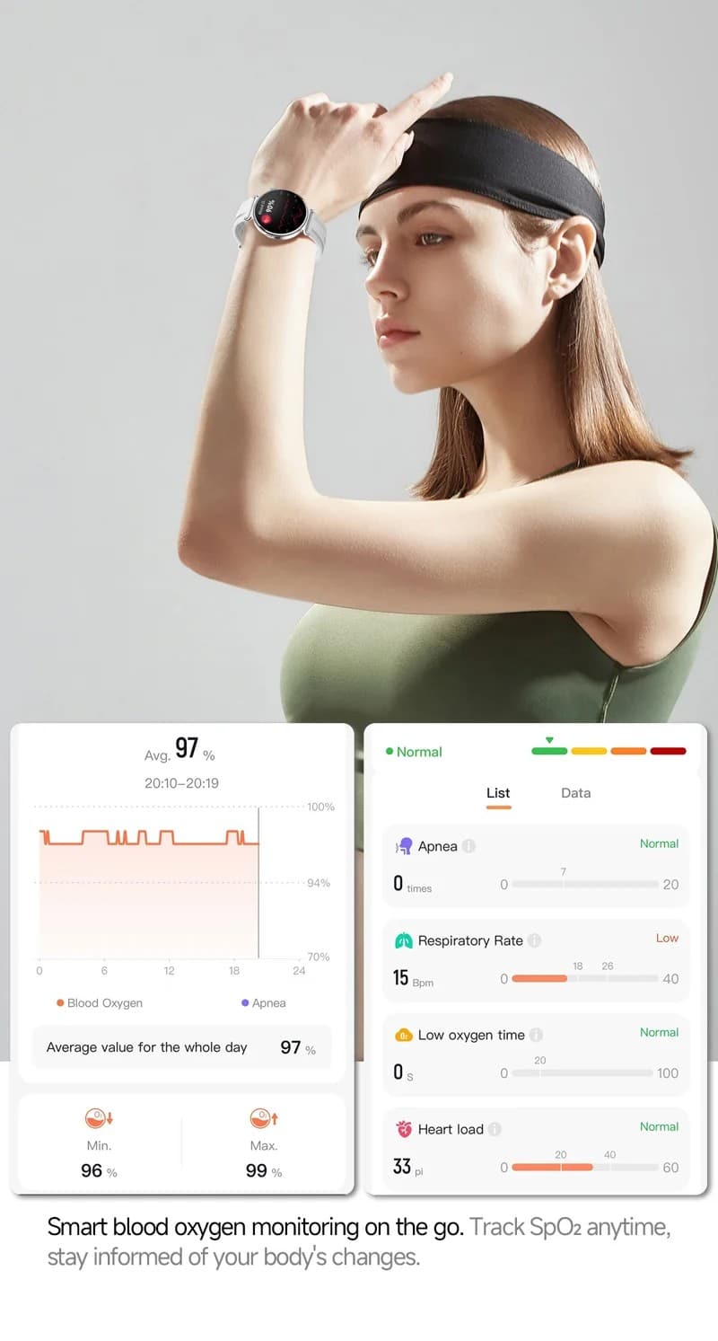 ET493 AMOLED Health Smart Watch - detail 09