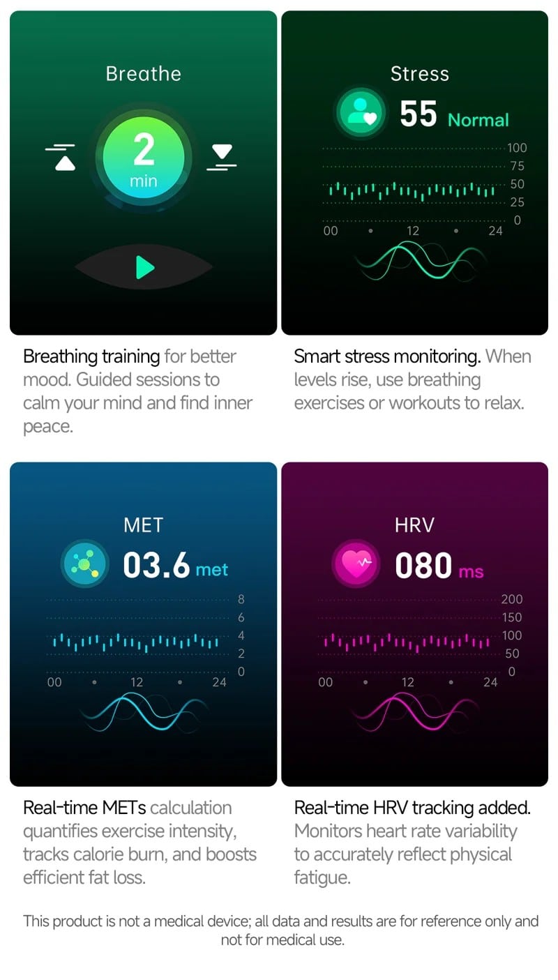ET493 AMOLED Health Smart Watch - detail 12
