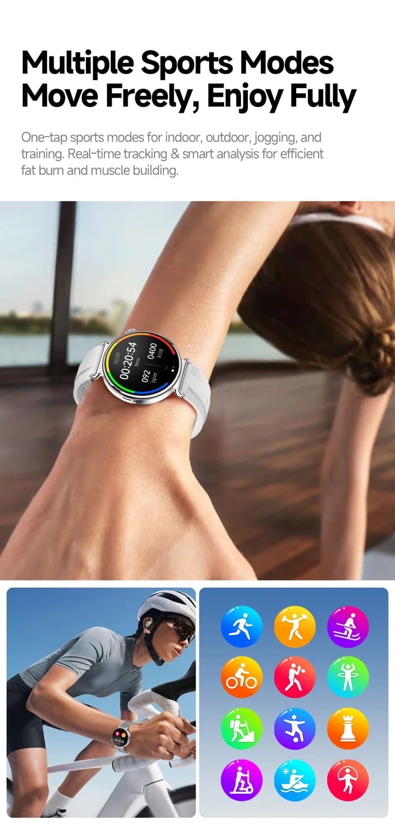 ET493 AMOLED Health Smart Watch - detail 14
