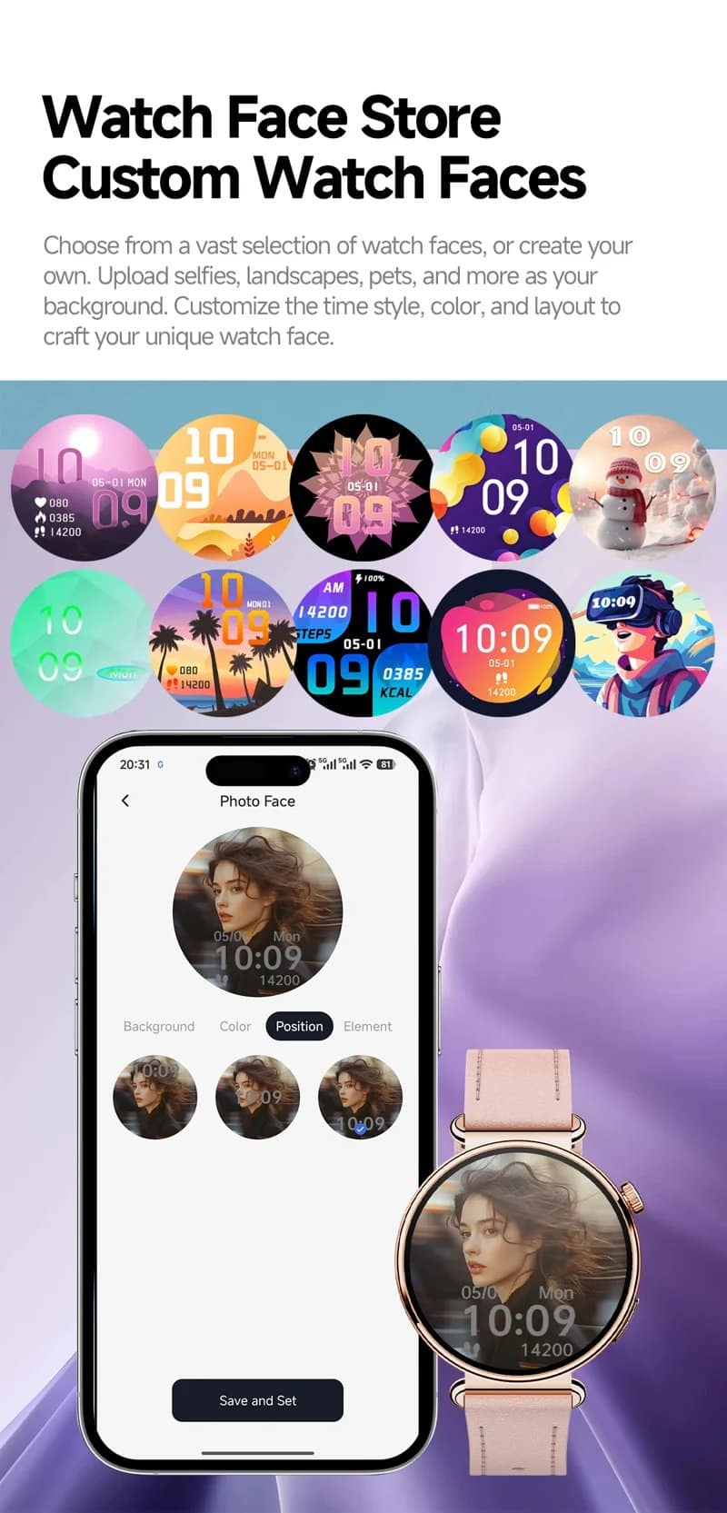 ET493 AMOLED Health Smart Watch - detail 21
