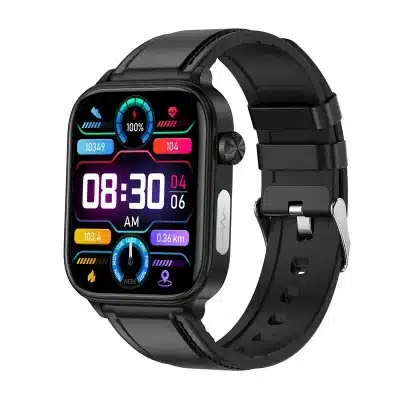 ET570 1.96-Inch HD Smart Watch with Bluetooth Calling, ECG Trends and Wellness Tracking