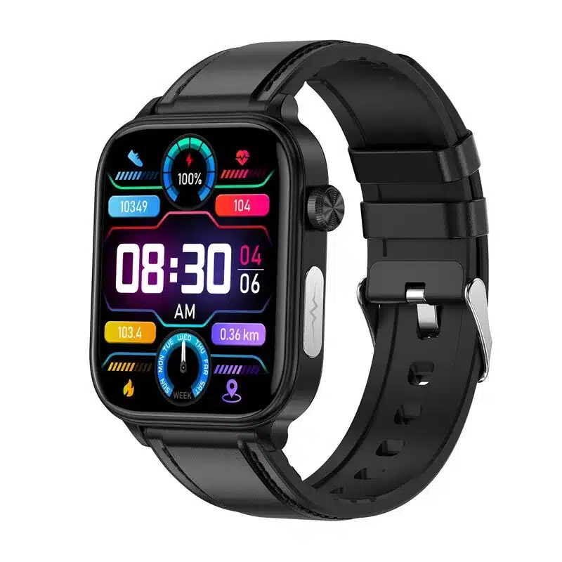 wearablemaster-et570-1-96-inch-hd-smart-watch-with-bluetooth-calling-and-reference-ecg-trends-gallery-01 ET570 1.96-Inch HD Smart Watch with Bluetooth Calling, ECG Trends and Wellness Tracking - Image 1
