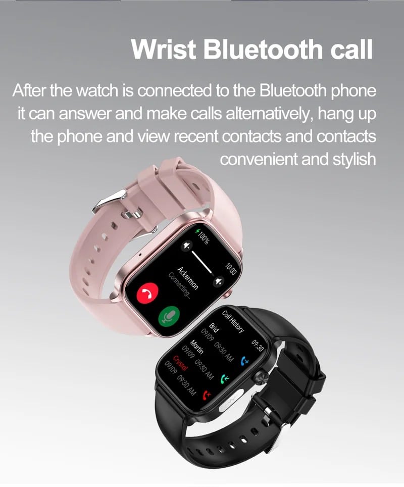 ET570 Silicone Strap ECG Wellness Smart Watch - detail 06