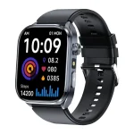 ET572 2.0-Inch HD Smart Watch with ECG, PPG, AI Q&A, LED Flashlight, Bluetooth Calling and IP68