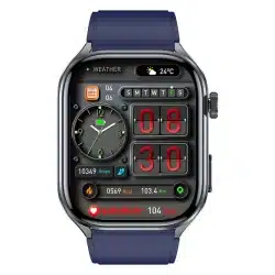 ET572 2.0-Inch HD Smart Watch with ECG, PPG, AI Q&A, LED Flashlight, Bluetooth Calling and IP68 - Image 10
