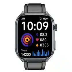 ET572 2.0-Inch HD Smart Watch with ECG, PPG, AI Q&A, LED Flashlight, Bluetooth Calling and IP68 - Image 12