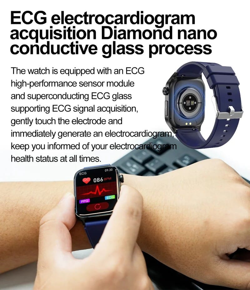 ET580 AMOLED Health Smart Watch - detail 06