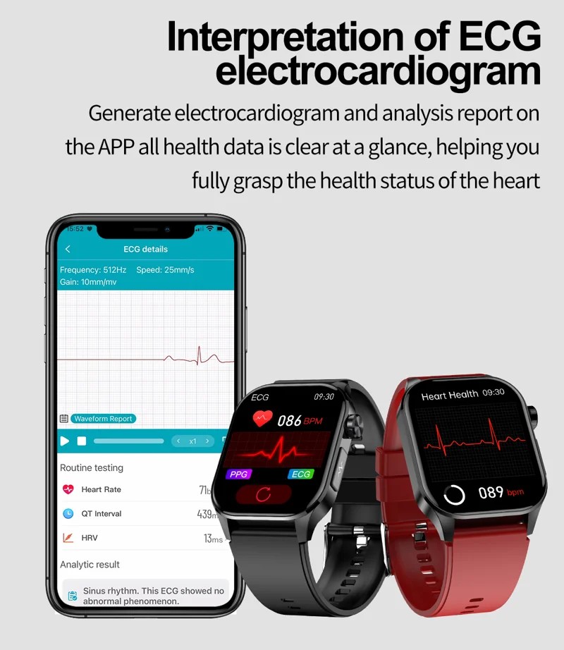 ET580 AMOLED Health Smart Watch - detail 07