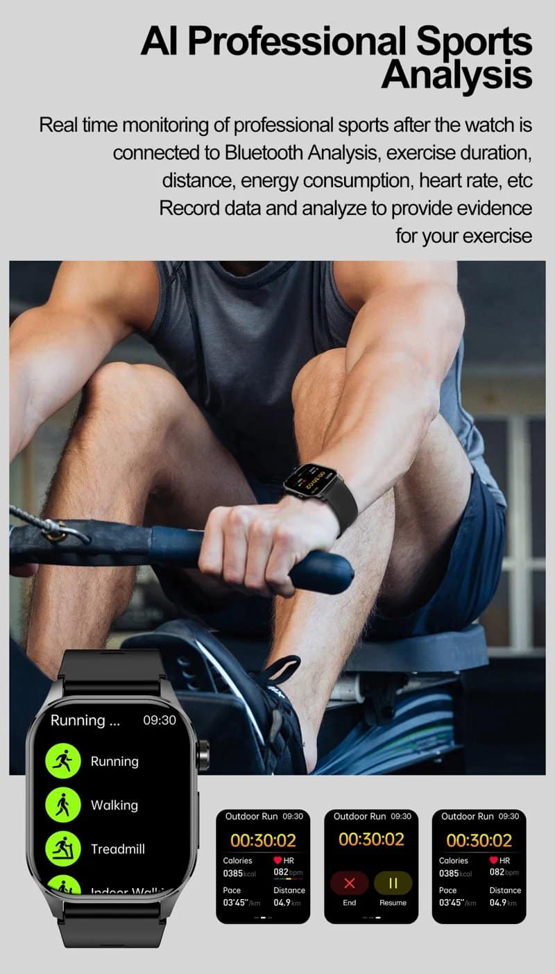 ET580 AMOLED Health Smart Watch - detail 23