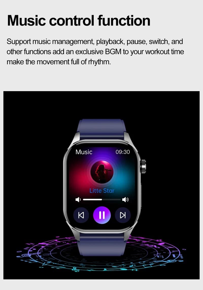 ET580 AMOLED Health Smart Watch - detail 25