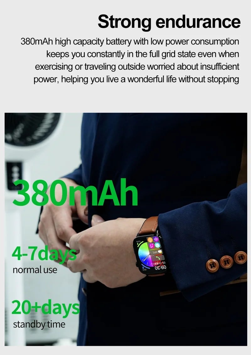 ET580 AMOLED Health Smart Watch - detail 28