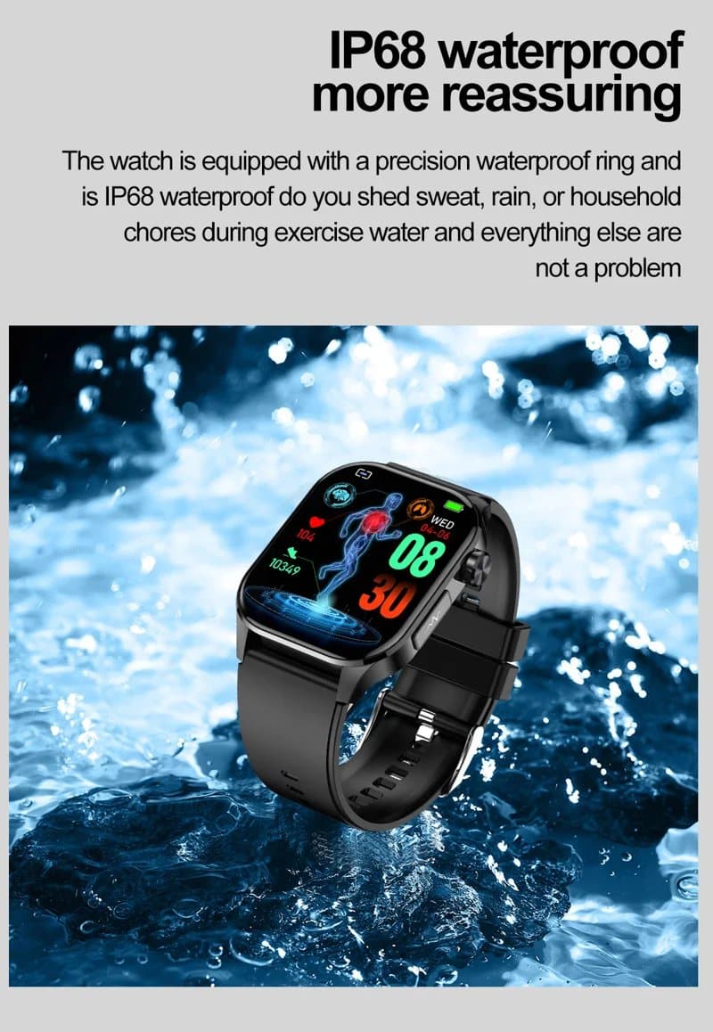 ET580 AMOLED Health Smart Watch - detail 29