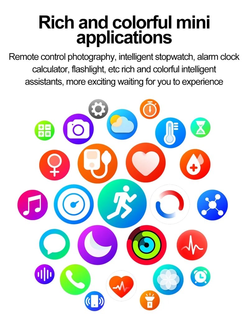 ET580 AMOLED Health Smart Watch - detail 30