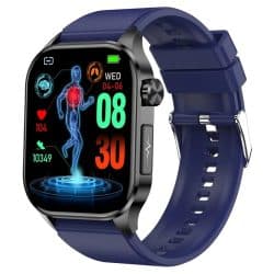 ET580 AMOLED Health Smart Watch - variant blue
