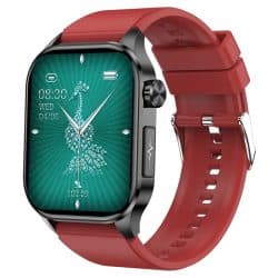 ET580 AMOLED Health Smart Watch - variant red