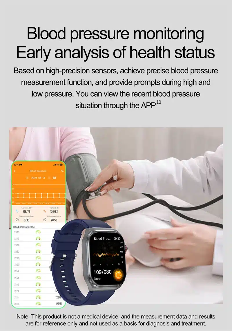 ET585 smart watch sports and workout modes