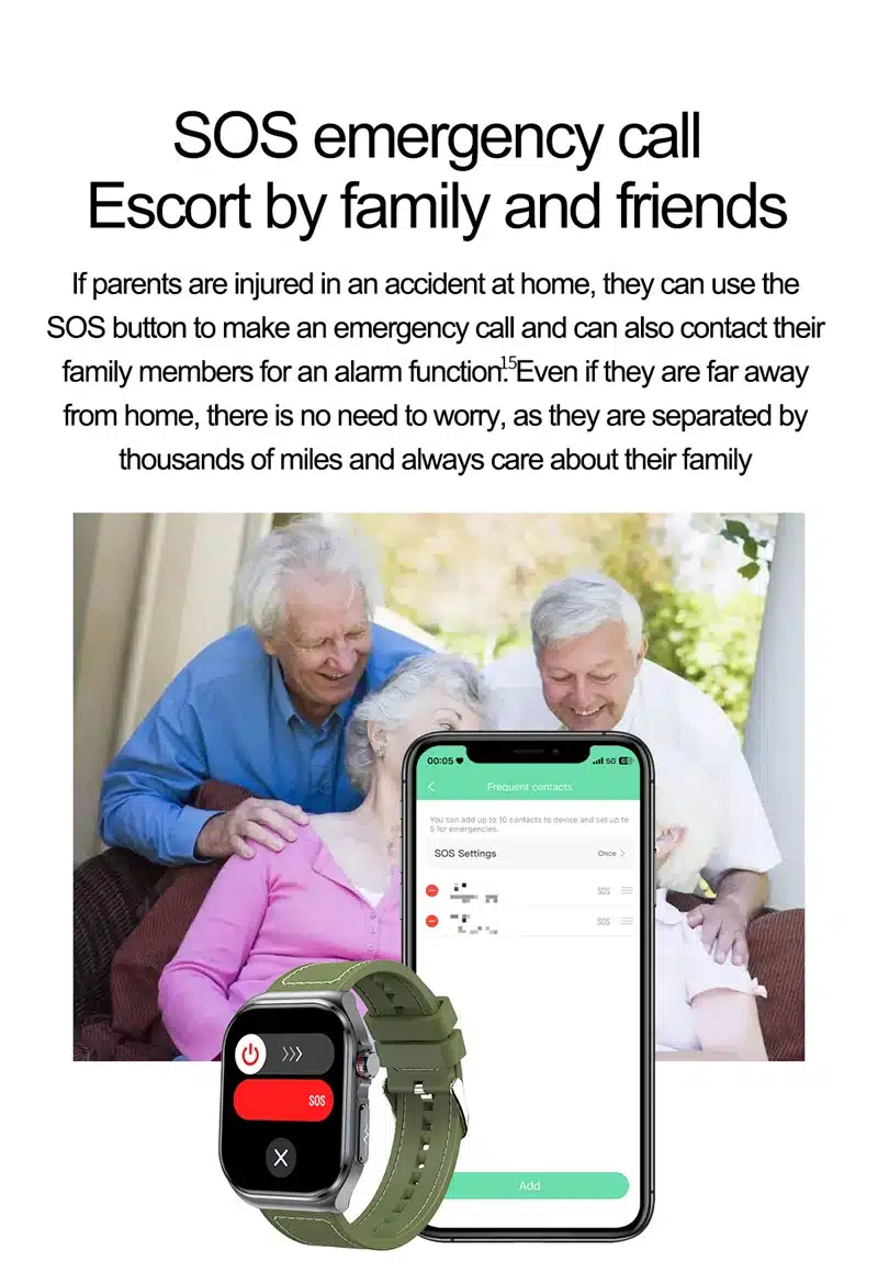 ET585 smart watch raise-to-wake display control