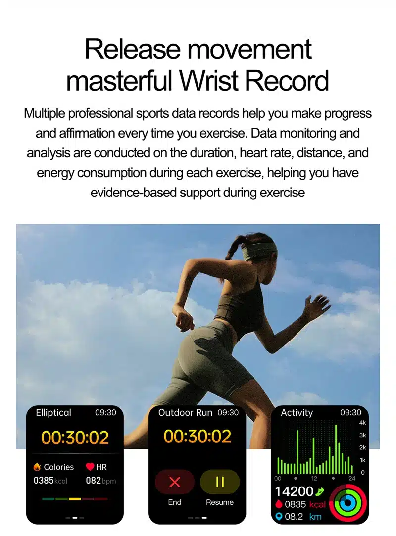 ET585 smart watch weather forecast feature