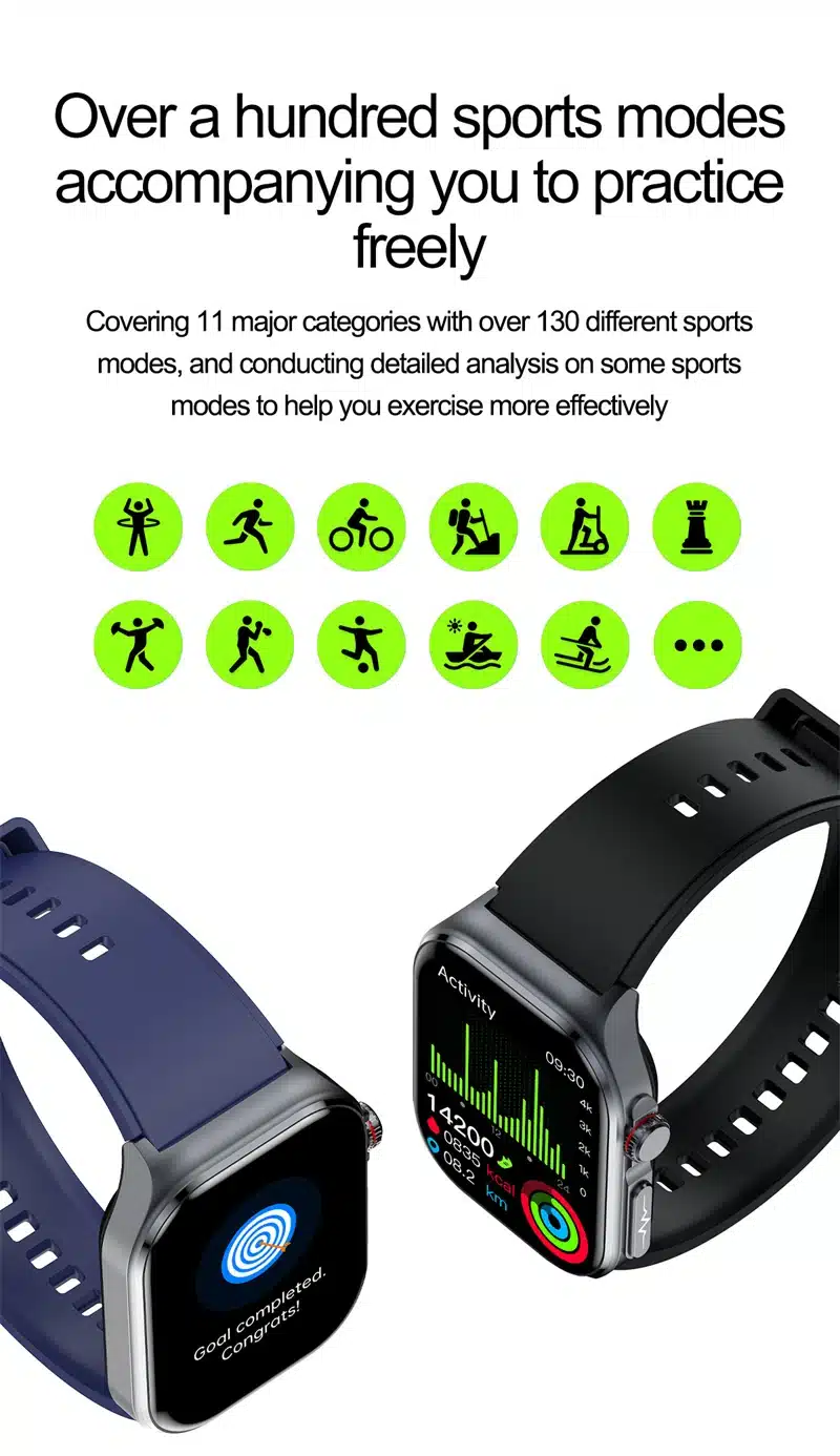 ET585 smart watch music control interface