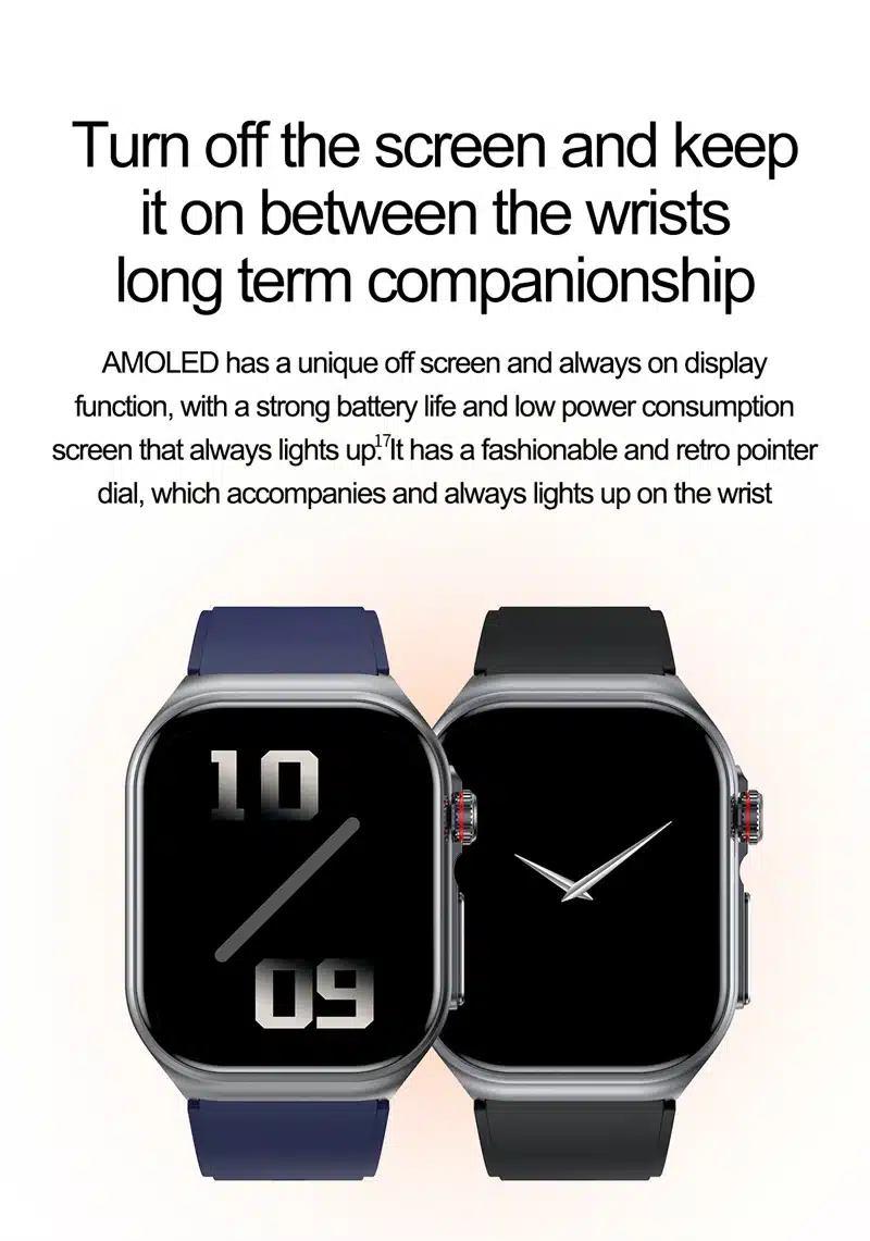 ET585 smart watch IP68 water-resistance feature