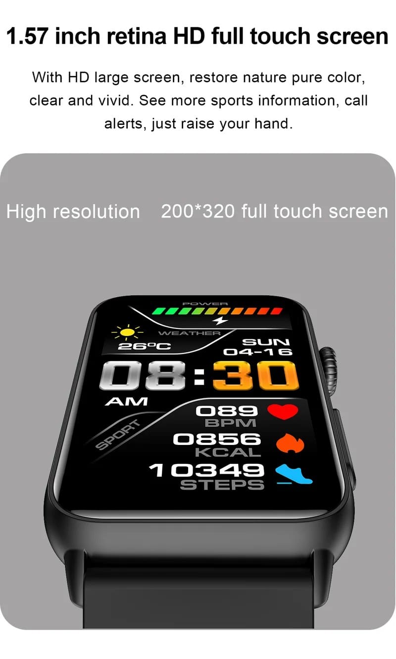 ET620 Bluetooth Calling Wellness Smart Watch - detail 02